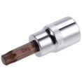 thumbnail image 1 of Socket de bit Torx T40 de 3/8" de Uxcell, bits de acero S2, sockets CR-V de 48 mm de longitud (solo para uso manual), 1 of 5
