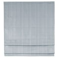 thumbnail image 1 of Madison Park Galen Polyester Basket Weave Light Filtering Roman Shade in Blue, 1 of 10