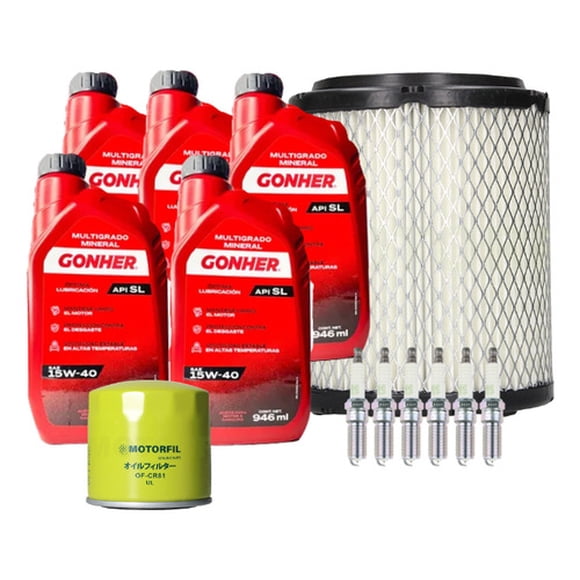 Kit De Afinacion Cirrus 2007 3.5 Gonher 15w40