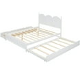 thumbnail image 7 of Queen Size Platform Bed In White With Twin Xl Trundle And 2 Spacious Storage Drawers - Maximize Bedroom Space Generous Underwear Enhance Your Lingerie, 7 of 7