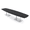 Asian Night w/Silver Base no Electric, variant on 14 Person Arc Boat Modular Powered Conference Table Square Metal Bases