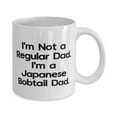 thumbnail image 2 of Sarcastic Japanese Bobtail Cat 15oz Mug, I'm Not a Regular Dad. I'm a Japanese Bobtail Dad, Fun for Cat Lovers, Holiday, 2 of 2
