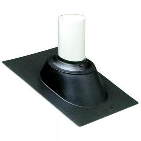IPS 11-1/8 in. W X 15 in. L Plastic Roof Flashing Black