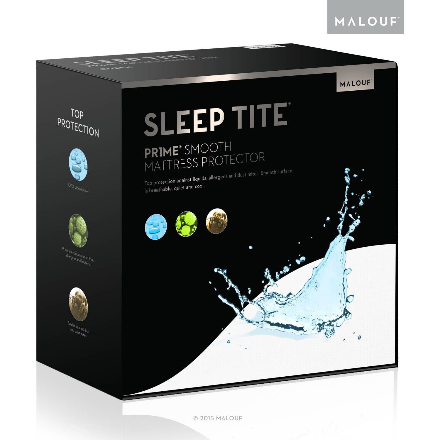 Leggett /& Platt Sleep Plush Mattress Protector Bed Sheet with Ultra-Soft and Waterproof Fabric King Leggett /& Platt Home Textiles QD0448