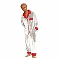thumbnail image 2 of Christmas Matching Family Outfits Plush Fleece Pjs Long Sleeve Button down Festival Party Sleepwear Top and Pajamas Pants Christmas Clothes for Family, 2 of 6
