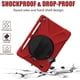 thumbnail image 4 of Ipad 10.2" Shockproof Case, Ipad 9th/8th/7th Generation, Rugged Case With Stylus Holder, Swivel Stand, Shoulder Strap And Wrist Strap, Heavy Duty Cove, 4 of 5