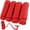 Red, variant on Boat Dock Lines 3/8'' x 15' Dock Line for Boats, Double Braided Nylon Boat Rope, Boat Lines for Docking with Loop, Mooring Lines Marine Rope Set - 2 Pack (Red)