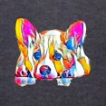 thumbnail image 3 of CafePress - Colorful Corgi Puppy Long Sleeve T Shirt - Mens Hooded Shirt, 3 of 3