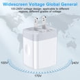 thumbnail image 6 of Compatible with iPhone 17 16 15 Charger Block, KIGPOZI 2-Pack 20W USB C Charger Fast Charging Block with 10ft Type C Cable USB C to C Charging Cords, Wall Charger Type C Charger USB C Block[White], 6 of 9