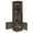 Brown, variant on FM FURNITURE Seattle Bar Cabinet with 2 Doors Engineered Wood Dark Brown