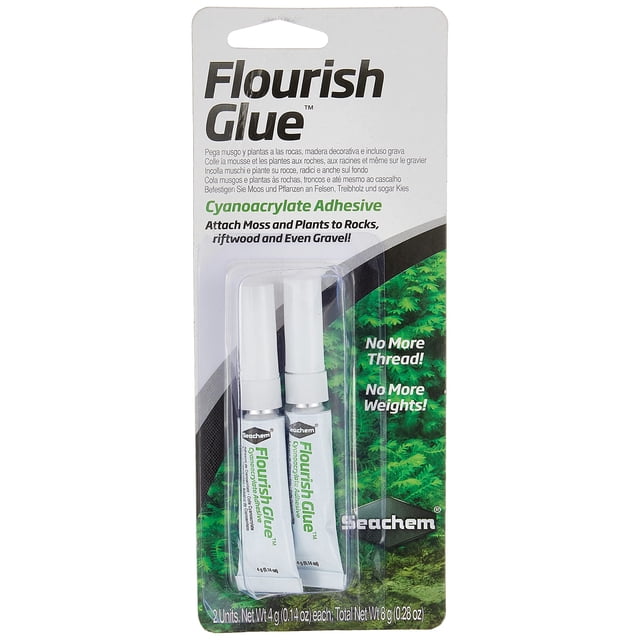 Pegamento Seachem Flourish para plantas de acuario