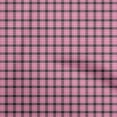 thumbnail image 1 of oneOone Cotton Cambric Light Pink Fabric Check Sewing Craft Projects Fabric Prints By Yard 56 Inch Wide, 1 of 4