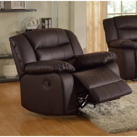 room living swivel leather faux rocking recliner chair rocker reclining gloria chairs recliners furnishings furnishing express us furniture walmart overstock