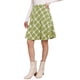 thumbnail image 4 of Falda A Línea de Mujer con Cintura Elástica a la Rodilla de Lana XS Verde Claro, 4 of 6