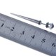thumbnail image 4 of 2x 1pc Pendiente Del Perno Prisionero Del Oído Del Enchufe Del Ensanchador Falso de La Forma Cónica Del Acero Inoxidable Zulema Pendientes de moda para hombre, 4 of 4