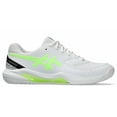 thumbnail image 1 of ASICS Gel-Dedicate 8 Pickleball Blanc Lime Burst 1041A409-101 Chaussures Homme 12, 1 of 6