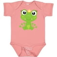 thumbnail image 3 of Inktastic Cute Frog, Green Frog, Frog Princess, Crown Girls Baby Bodysuit, 3 of 5