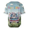 thumbnail image 2 of Happy Easter Bulldog American Flag Truck Bunny Ears All Over Print 3D Baseball Shirt Dog Lover Gifts Idea Softball Sport - 03001, 2 of 6