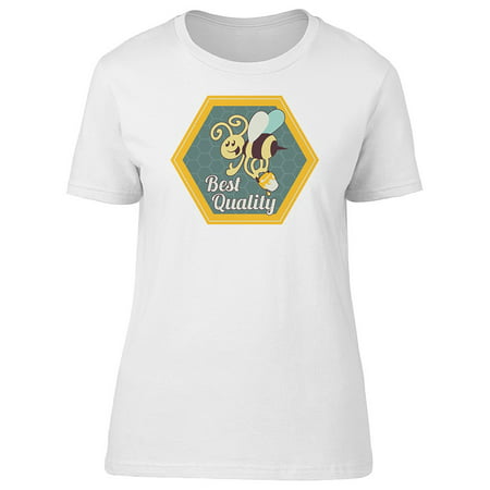 Best Honey Quality Cute Bee Tee Women's -Image by (Best Quality A Shirts)