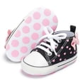 thumbnail image 1 of Tutoo Unisex Bebé Niños Niñas Estrella Zapatilla De Deporte Suela Antideslizante Suave Recién Nacido Primeros Caminantes Zapatos De Algodón, 1 of 5