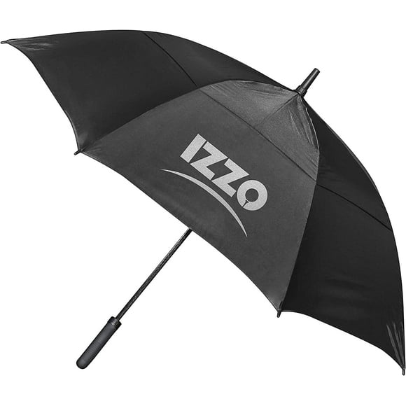 IZZO Golf 56'' Parapluie de Golf - Noir Oversize 56'' Parapluie de Golf