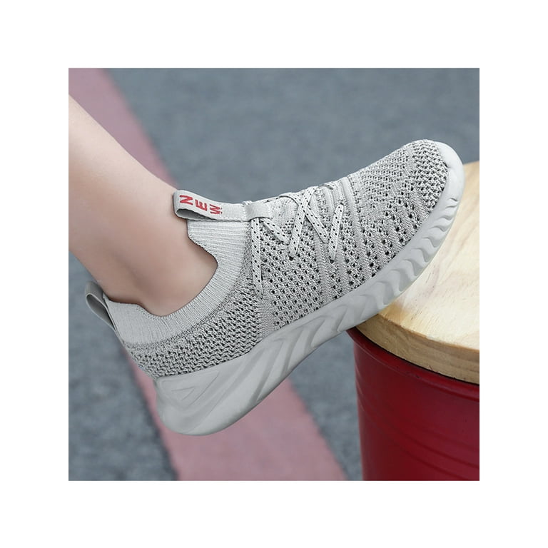 SIMANLAN Boys Running Shoes Slip On Fashion Sneakers Comfortable