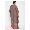 thumbnail image 7 of Gypsie Blu Women's Plus Size Rayon Kaftan Dresses Long Maxi Dress for Ladies Girls Online, 7 of 7