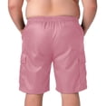 thumbnail image 6 of Big and Tall Shorts for Men Mens Cargo Shorts Lightweight Hiking Athletic Quick Dry Fishing Drawstring Stretch Waisted Mens Shorts Men Cargo Shorts With Pockets, 6 of 9