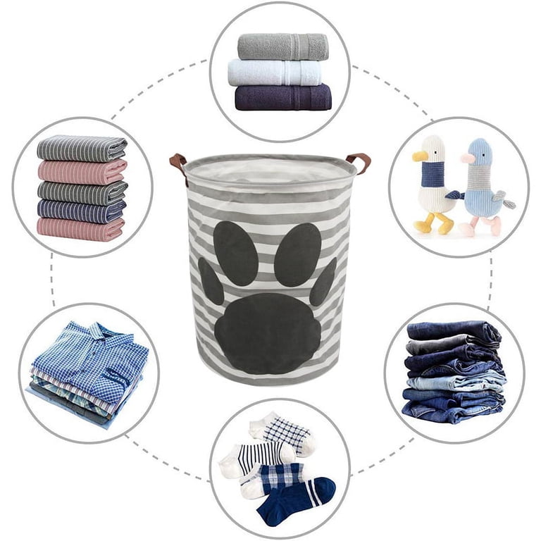 Collapsible Round Waterproof Laundry Basket photo 3