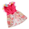 thumbnail image 1 of Dog Dress, Breathable Beautiful Cute Dog Dress Soft Polyester Small Flowers Printed  For Party For Wedding XS,S,M,L, 1 of 8