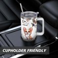 thumbnail image 7 of Gift for Dog Lovers Cute Dog Tumbler for Women - 40oz Dog Tumblers with Handle Straw and Lid Tumbler Cup Travel Coffee Mug, 7 of 7