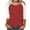 Brown, variant on Ovafbau Women Long Sleeve Hoodless Pullover Sweatshirts Womens 3 4 Sleeve Crew Neck Pullover Top Casual Blouse Fall Winter Outfits