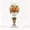 Pumpkin, variant on Halloween Wine Goblets,Clear Stemmed Glass with Castle and Star Pattern Decor,for Festival Dinner Table and Holiday Party Supplies