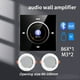 thumbnail image 2 of Panel de Control de Audio Bluetooth 86 de Pared con 2 Altavoces de Techo y Amplificador de 25 W para de Música Ambiental en Casa A, 2 of 5