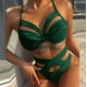 thumbnail image 1 of Traje de baño de 2 piezas para mujer, trajes de baño para mujer, conjunto de traje de baño estampado de dos piezas con sujetador incorporado, traje de baño de playa para mujer, 1 of 6