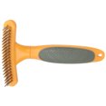 thumbnail image 2 of Brosse de Toilettage pour Chien Brosse à Démaquiller Outil de Perte de Dents à Double Rangée, 2 of 5