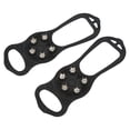 thumbnail image 2 of Shoe Crampons, Non Slip Shoes Snow Grip Unisex 5 Teeth with Storage Bag for Mountaineering for Hunting for Hiking, 2 of 8