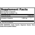 thumbnail image 4 of Amazing Formulas NAC (N-Acetyl Cysteine) 1200mg Per Serving 250 Capsules Supplement | Non-GMO | Gluten Free | Made in USA | Pack of 3, 4 of 6