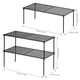 thumbnail image 4 of Mimifly Estantería Organizador de Despensa Apilable y Extensible, Paquete de 2 para Cocina, Baño, Armario, Lavadero, 4 of 6