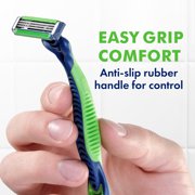 (4 pack) Gillette Sensor3 Sensitive, Men's Disposable Shaving Razors, 1 Count