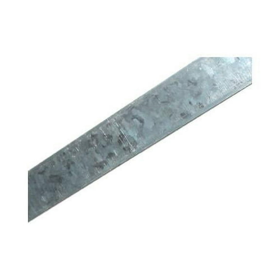 Boltmaster 0.125 in. X 1.25 in. W X 48 in. L Galvanized Steel Flat Bar