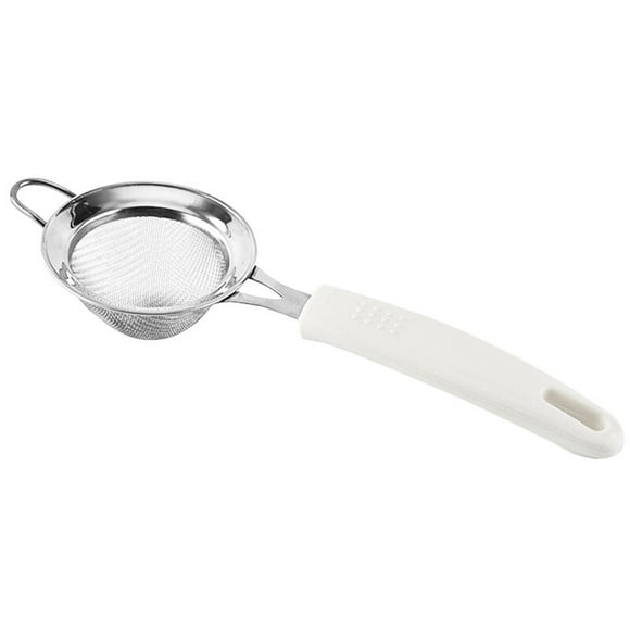 Mesh Flour Strainer Stainless Steel Simple Flour Sifter Flour Sieve with Handle