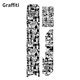 thumbnail image 2 of ENLEE Cadena de bicicleta Adhesivo protector Adhesivo antiarañazos (Graffiti) Hugtrwg Para estrenar, 2 of 4