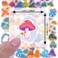 thumbnail image 6 of 35pcs-50pcs Colorful Sticker Pack Mushroom Stationery Stickers Cute Graffiti Decals for Luggage Laptop Suitcase, 6 of 9