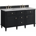 thumbnail image 4 of James Martin Vanities 424-V60D-LNO-FVSL Lorelai 60" Free Standing Double Basin Hardwood, 4 of 7