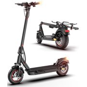 Electric Scooter for Adult, 48V 13AH Folding E-Scooters, 800W Motor up to 25Mph & 28Miles Range,10 Off Road Tire Scooter with Dual Suspension & Turn Signal Light