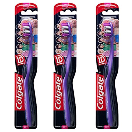 (3 Pack) Colgate 1d (One Direction) Maxfresh Soft Toothbrush Age 8+