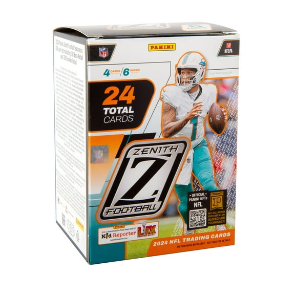 24 PANINI ZENITH FOOTBALL VALUE BOX