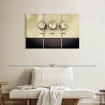 thumbnail image 2 of Elephant Stock Volume Controls For Music Wall Art - Horizontal Multi Panel Canvas - Living Room Wall Decor - Music Multi Panel - Brown And Gray Decor - 38" x 24", 2 of 8