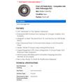 thumbnail image 2 of Front Left Brake Rotor - Compatible with 2004 Volkswagen R32 - Dynamic Friction, 2 of 2